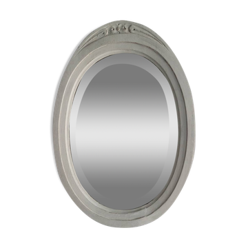 Miroir ancien peint