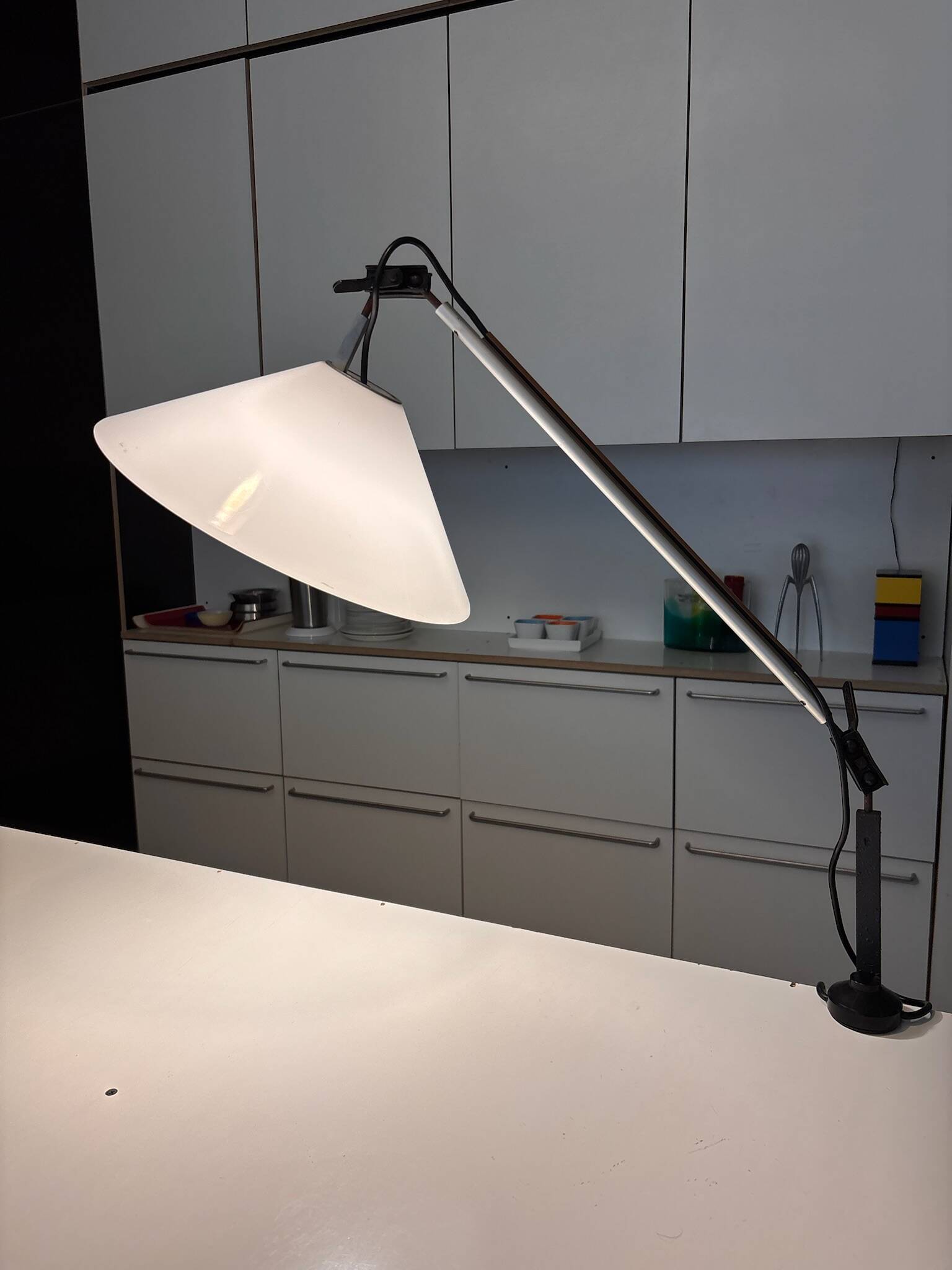 Clamp Lamp Aggregato Enzo Mari and Giancarlo Fassina for Artemide 1974