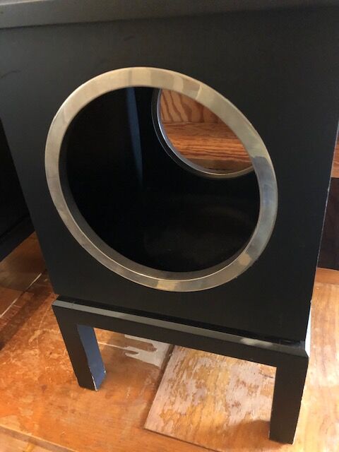 Black bedsides