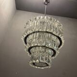 Mid-century italian murano glass chandelier