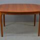 Mid century oval dinning table by Mcintosh