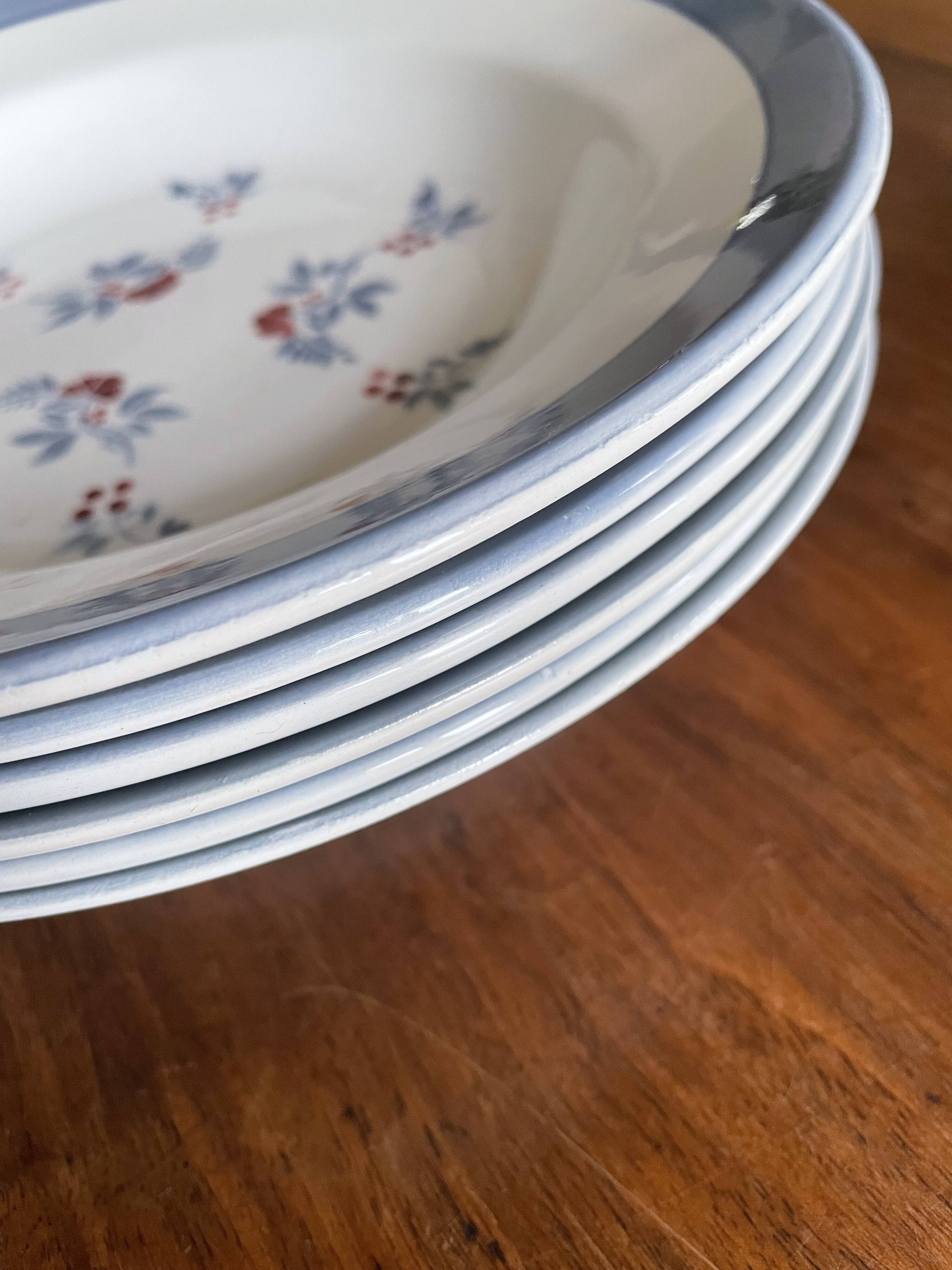 Hollow plates Fenal Frères model Marly