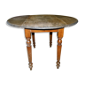 Vintage antique salon rustic round table