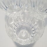 6 Baccarat Crystal Water Glasses, Casino model.
