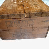 old wooden crate "Brazil"