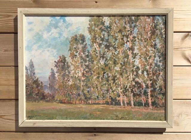 Painting poplars