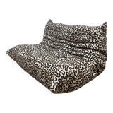 Canapé 2 places Togo vintage Ligne Roset 'Duo-tone'