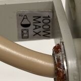 Applique murale allemande en aluminium CONCORD LIGHTNING MURALE 70’S