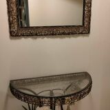 Miroir et sa console