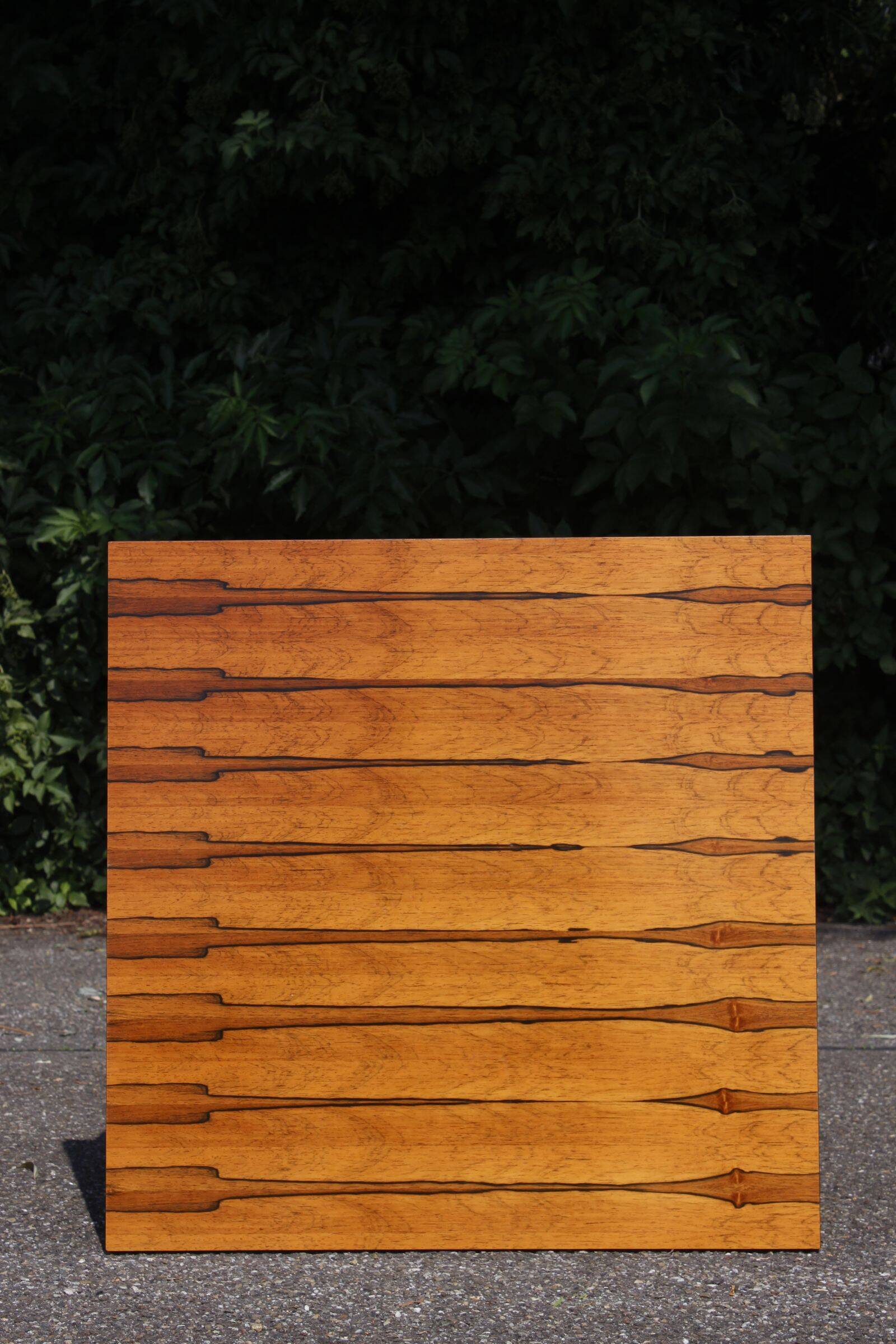 Table basse moderniste en palissandre de Rio, Mutz 1950s