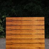 Table basse moderniste en palissandre de Rio, Mutz 1950s