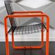 Chaise Quadra par Gigante, Zambusi et Boccato pour Seccose, Italie 80's