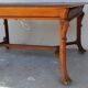 Art nouveau 1900 oak coffee table