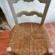 Chaise paillée
