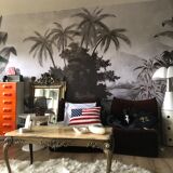 Marble and gold coffee table