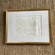 Lithograph by Henri Matisse "Figure draped in a bathrobe" 1929