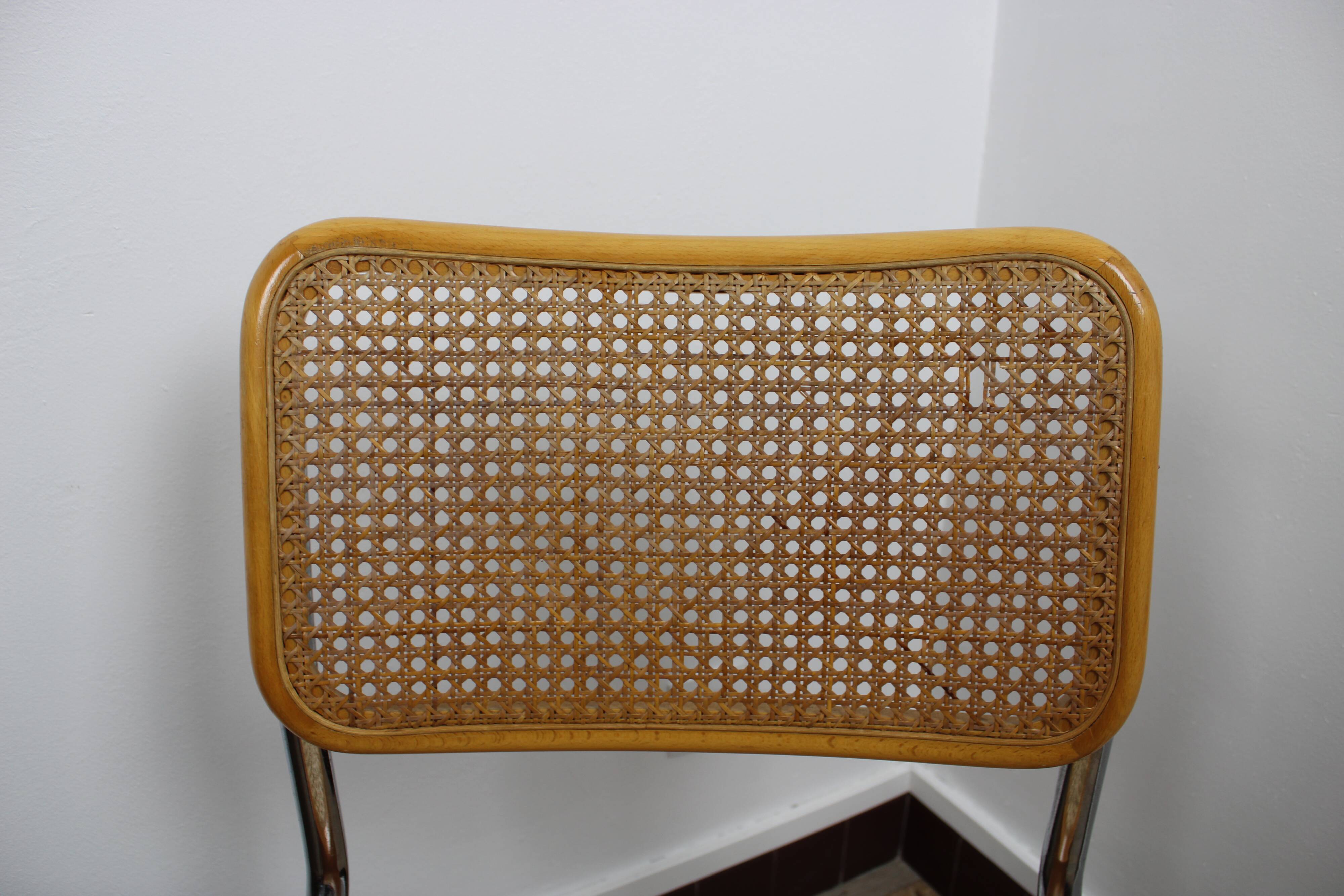 Cesca B32 chair by Marcel Breuer