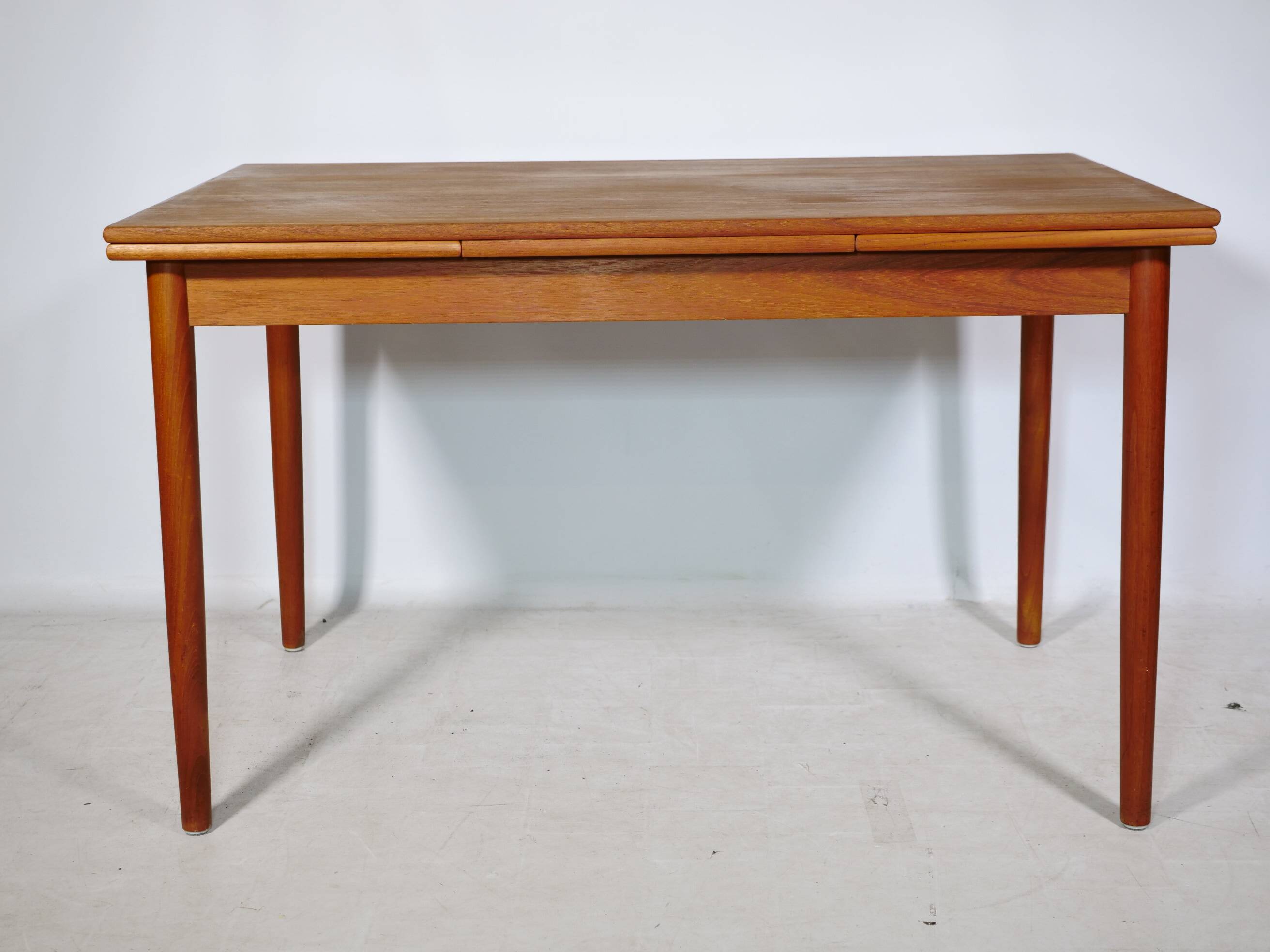Mid-Century Extendable Teak Dining Table, 1960s