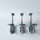 Lot de 3 patères anciennes en aluminium