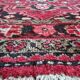 Handmade Persian Hamadan rug 207x132cm