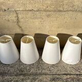 Antique Art Deco wall sconces attributed to Jacques Adnet.