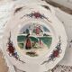 Set of 7 Sarreguemines Obernai pattern dessert plates