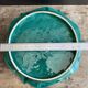Vintage ceramic pie dish – Signed C.V. 471