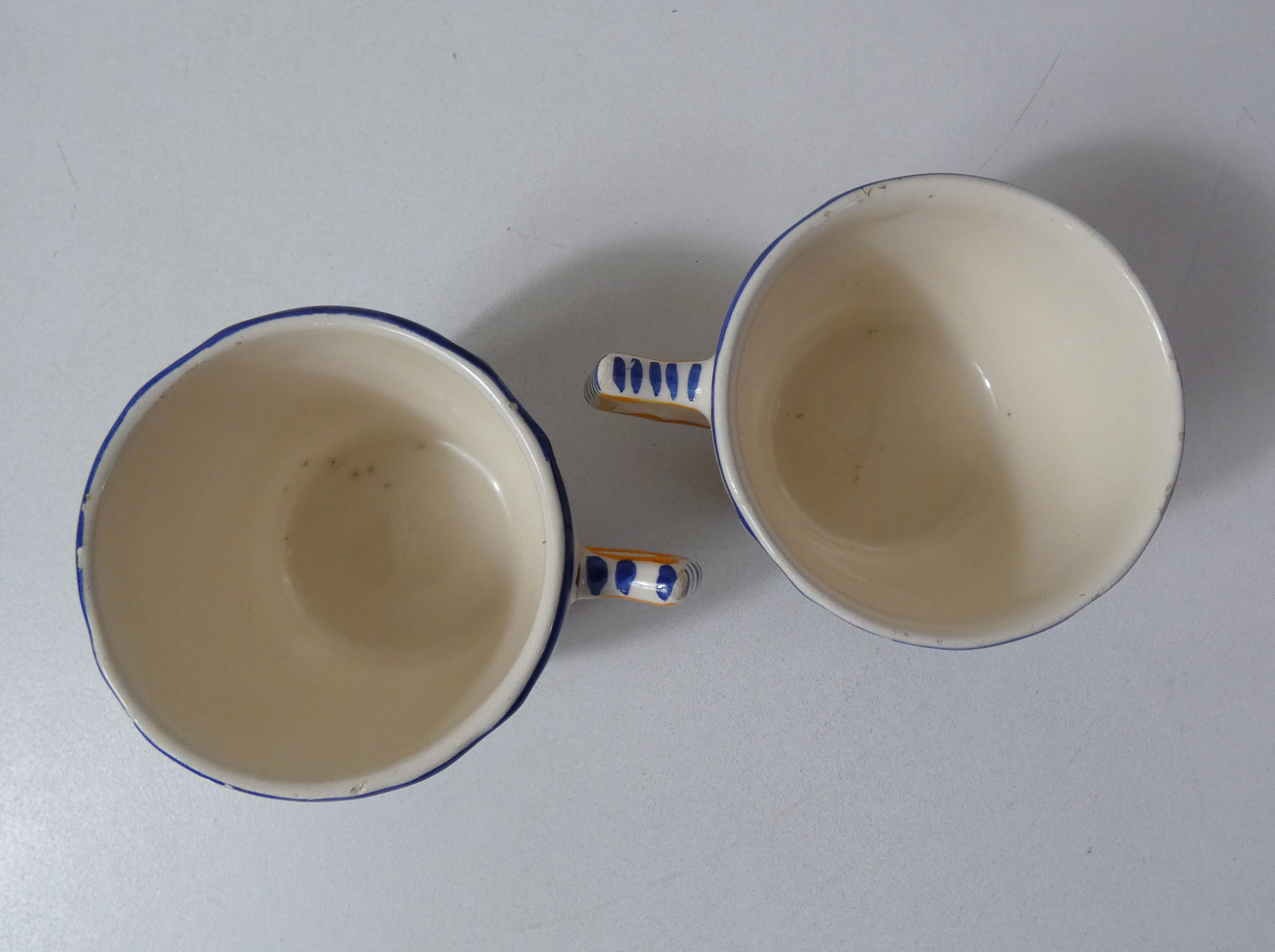 HB Quimper 2 cups and saucers