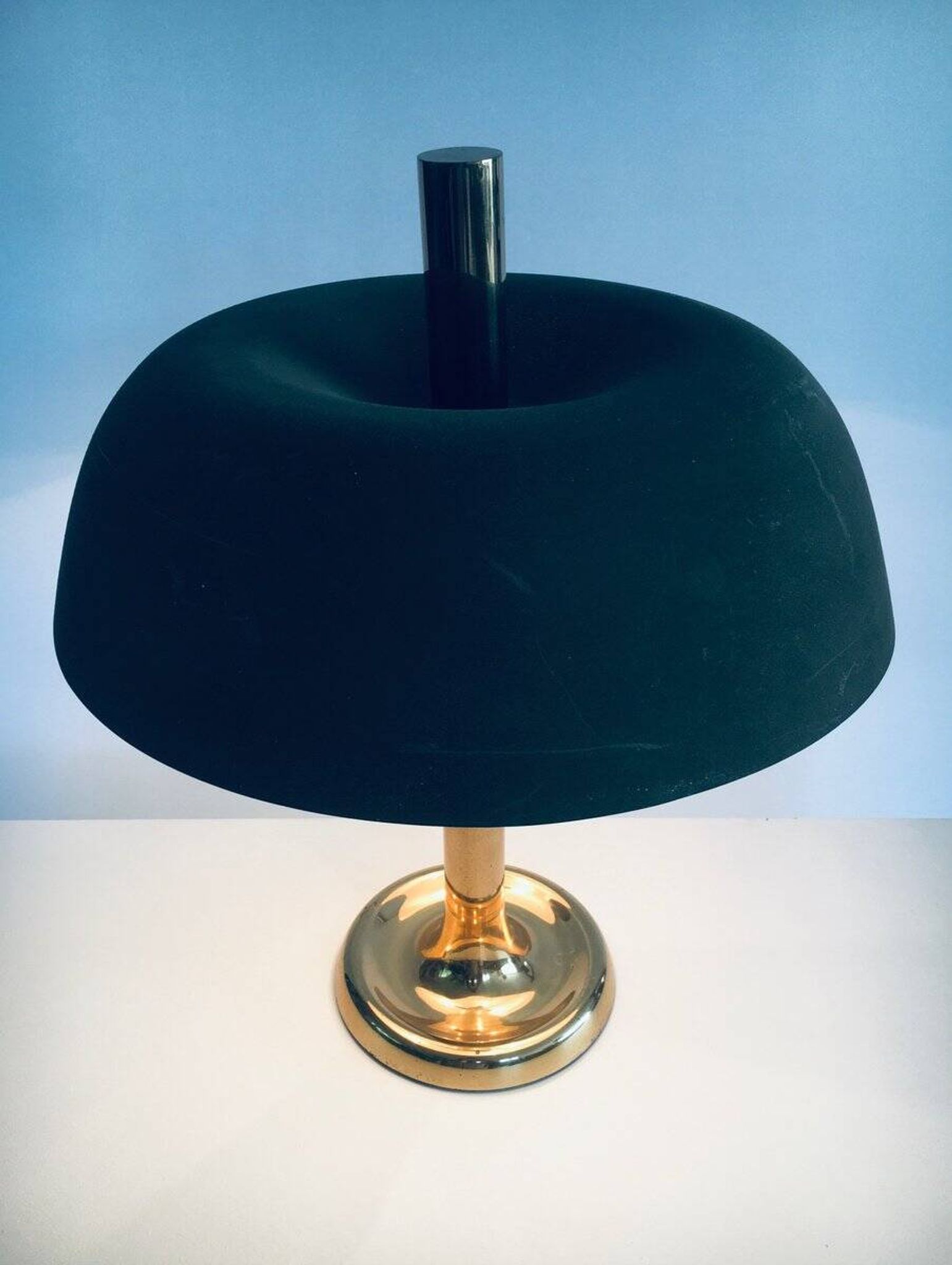 Midcentury Modern Mushroom Table Lamp by Egon Hillebrand, 1970s