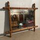 Faux bamboo mirror from the 1950s.