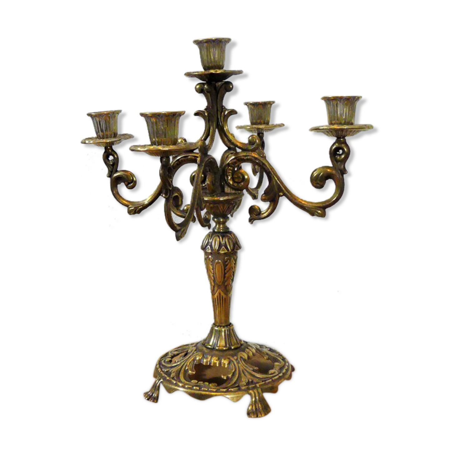 Ancient five-pointed chandelier