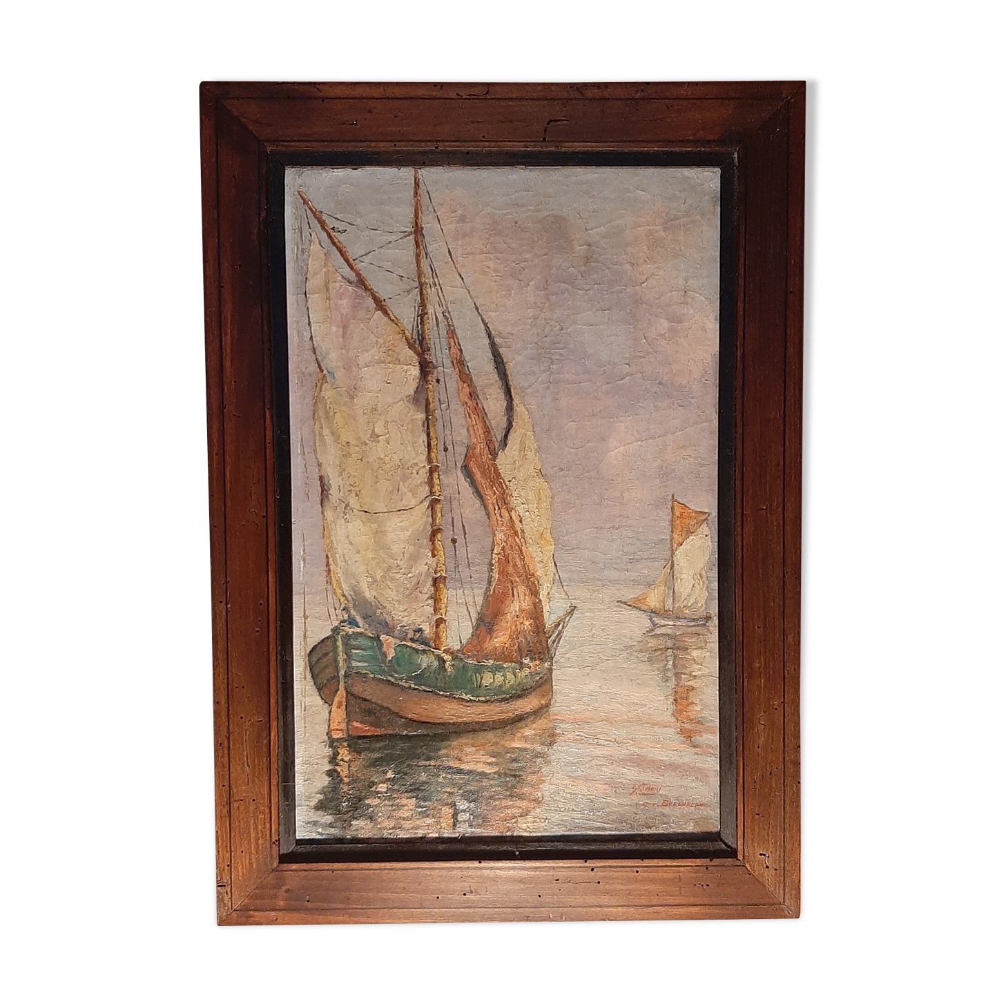 Painting signed Charles Betout