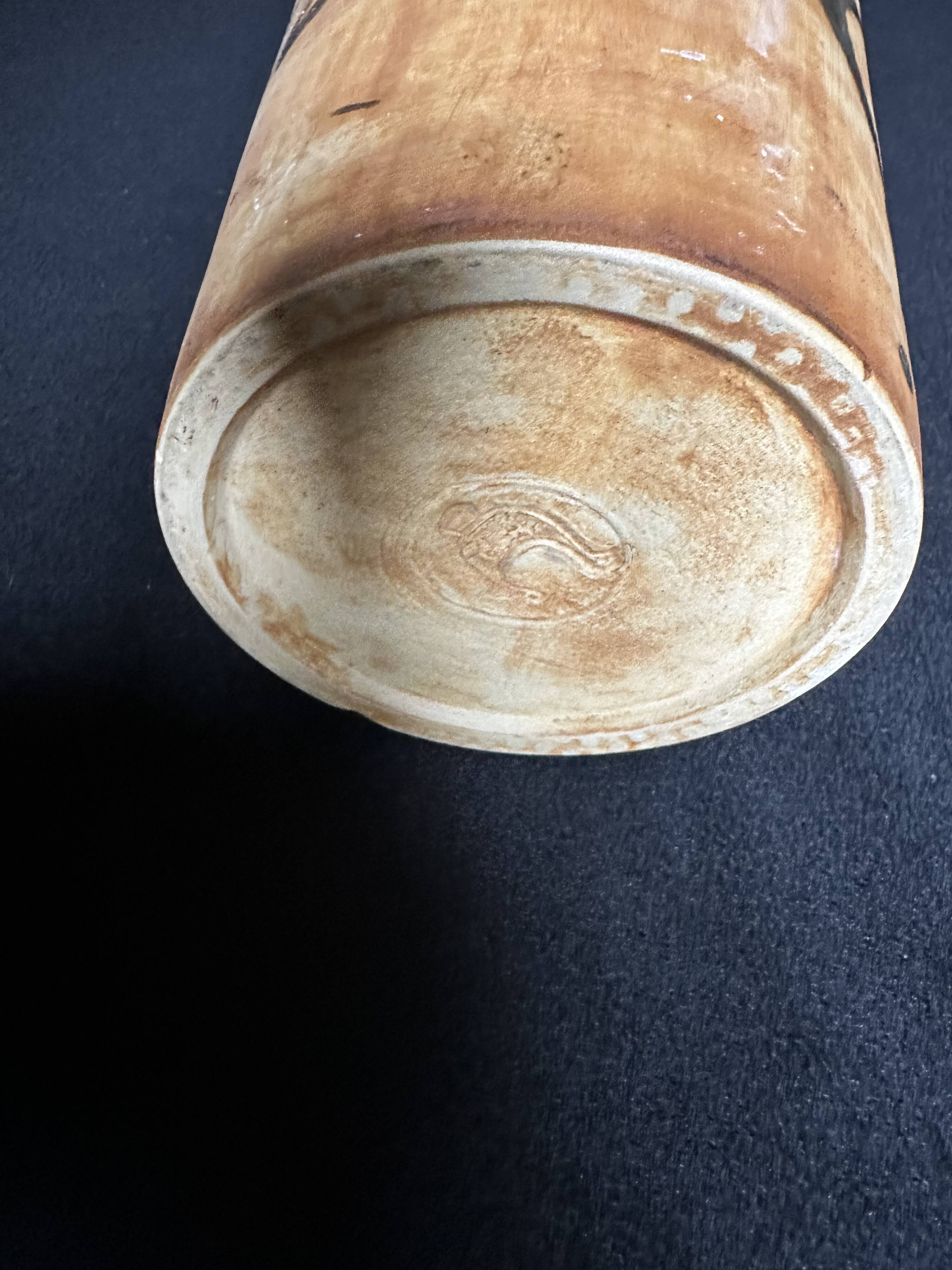Vase en grès émaillé - Poterie de la Colombe