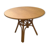 Bamboo and wood table