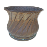 Cache pot en cuivre
