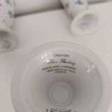 Set of 6 Mazagran porcelain mug Pillivuyt