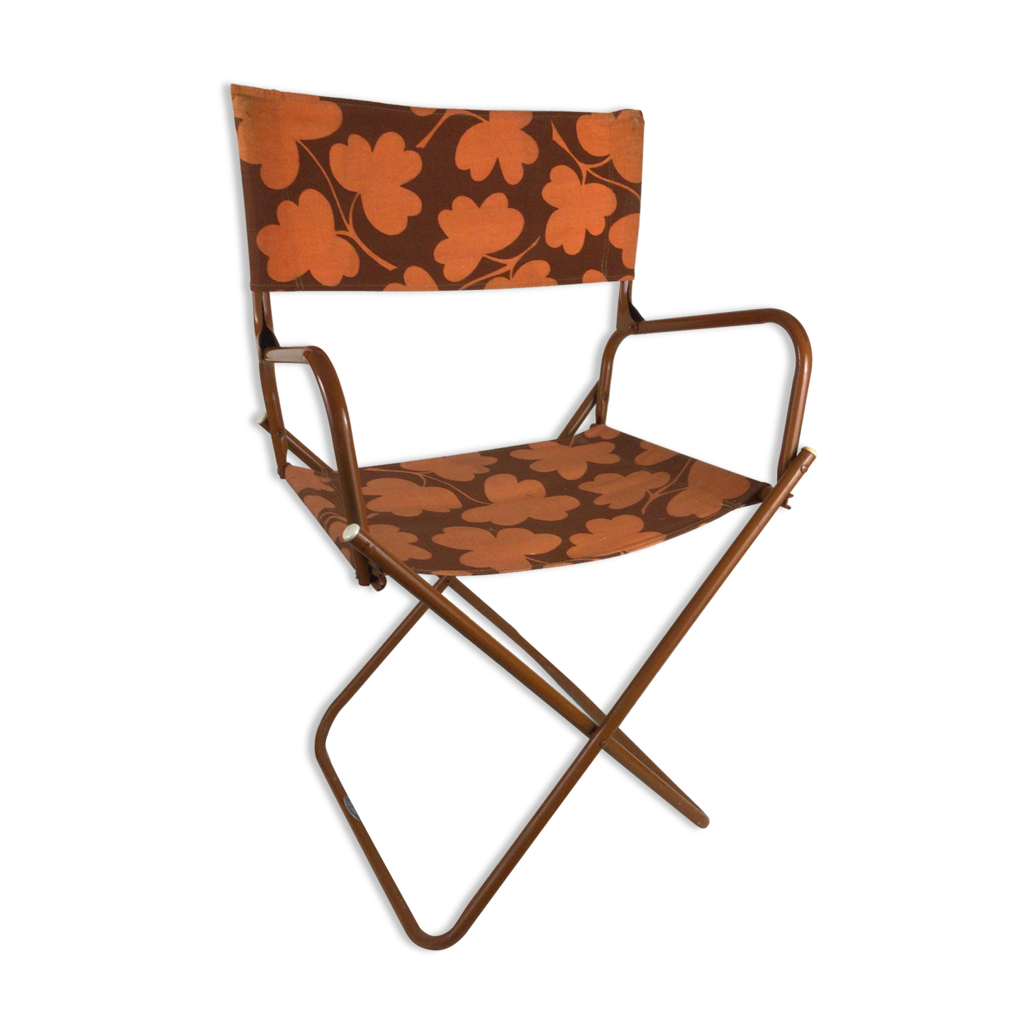 Chaise pliante vintage Castel Joyeux