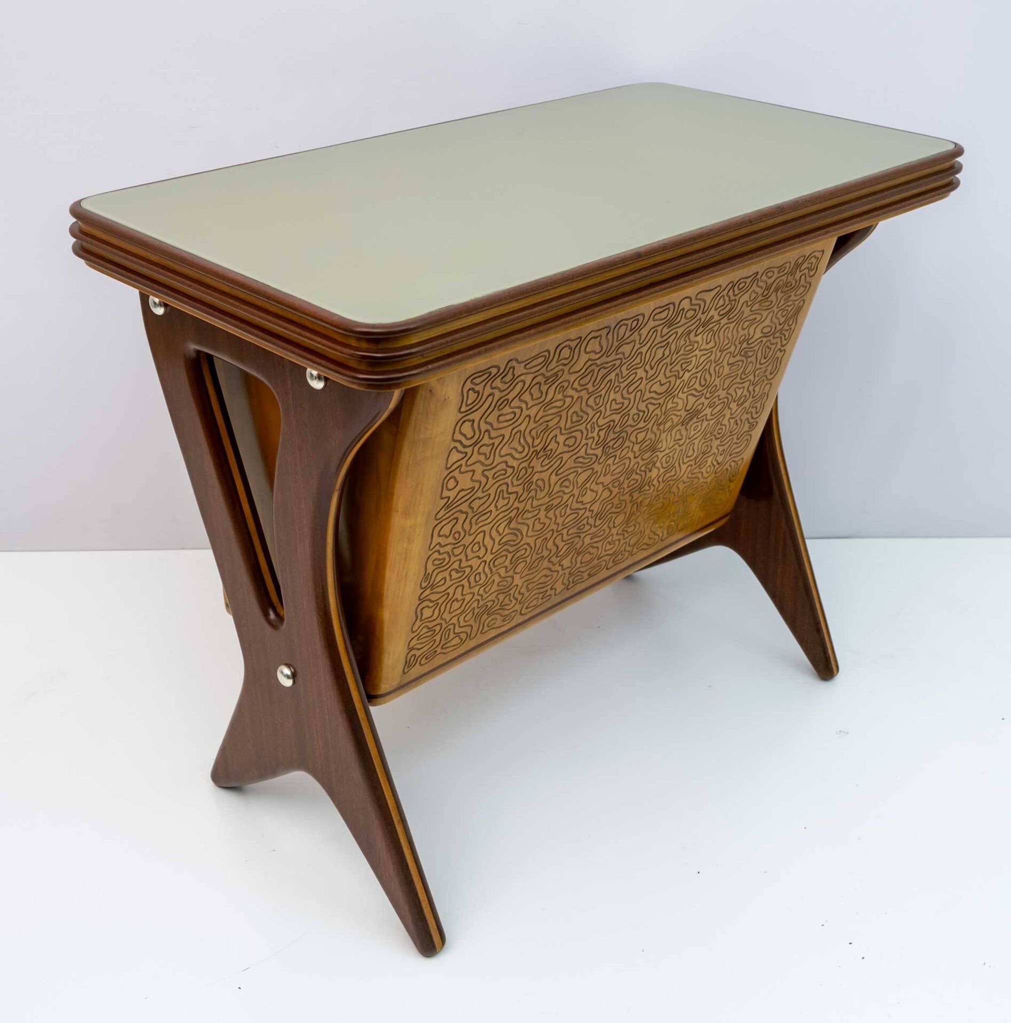 Mid-Century Modern Italian Shop Counter Cash Desk, 1950s