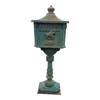 Victorian Cast Iron Mailbox