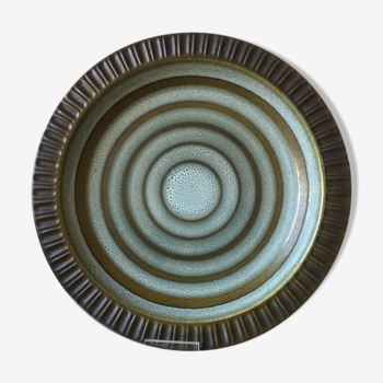 Assiette Knabstrup Denmark 1960’s Glazed Ceramic Decorative plate