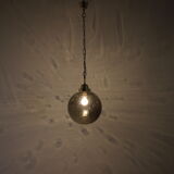 Big glass pendant from Valašské Meziříčí, 1970´s