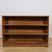 Art Deco Walnut Bookcase, Denmark, 1930s