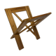 Porte revue en bois seventies