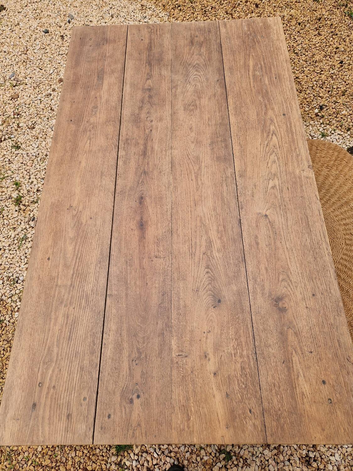 Table basse en chêne