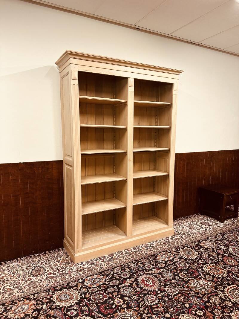 Country English Pale Oak Bookcase