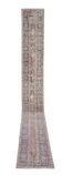 Vintage Turkish rug from Oushak, handwoven 66x730 cm