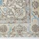 4x6 Sky Blue Orienta Classic Pattern Vintage Rug, 113x201Cm