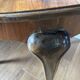 Desserte en placage de noyer, XIXe