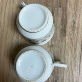 Vintage-Service à thé/café-fleuri-A compléter
