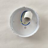 Wall light ceiling light porthole round glass minimalist 1970